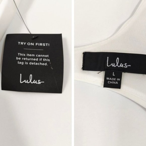 Lulus White Exposed Back Bodycon Mini Dress - Picture 9 of 11